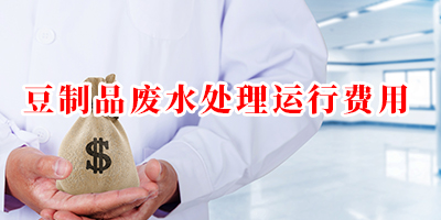 豆制品廢水處理運(yùn)行費用是多少？